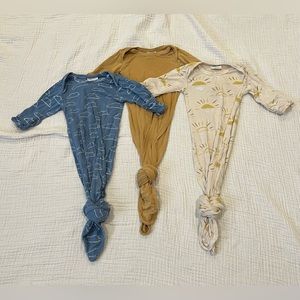 Clouds + Sun Knotted Gowns